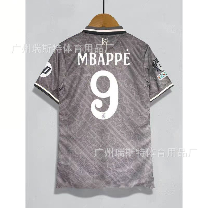 2425 Football Jersey Real Madrid Team Jersey Champions League Home & Away Vinicius Bellingham Mbappe Moddy Ridge Jersey