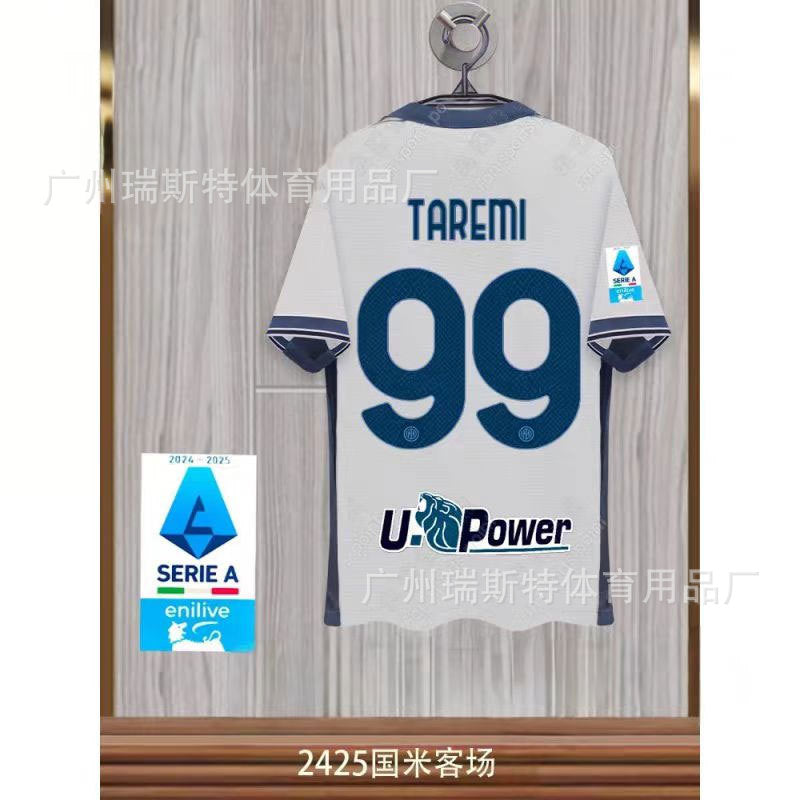 24-25 Football Jersey Inter Home & Away Football Team Jersey Lautaro Barrela Tumla Jersey