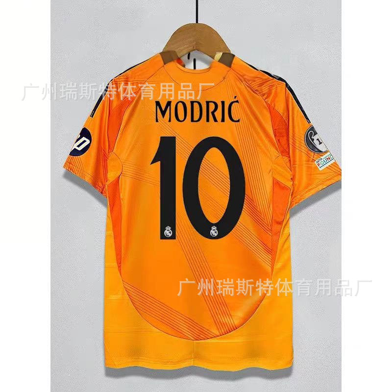 2425 Football Jersey Real Madrid Team Jersey Champions League Home & Away Vinicius Bellingham Mbappe Moddy Ridge Jersey