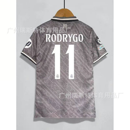 2425 Football Jersey Real Madrid Team Jersey Champions League Home & Away Vinicius Bellingham Mbappe Moddy Ridge Jersey