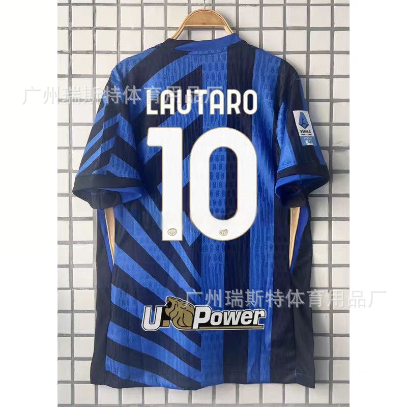 24-25 Football Jersey Inter Home & Away Football Team Jersey Lautaro Barrela Tumla Jersey