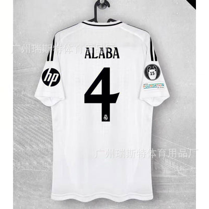 2425 Football Jersey Real Madrid Team Jersey Champions League Home & Away Vinicius Bellingham Mbappe Moddy Ridge Jersey