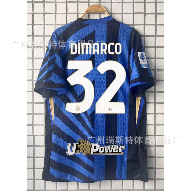 24-25 Football Jersey Inter Home & Away Football Team Jersey Lautaro Barrela Tumla Jersey