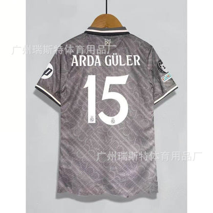2425 Football Jersey Real Madrid Team Jersey Champions League Home & Away Vinicius Bellingham Mbappe Moddy Ridge Jersey