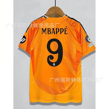 2425 Football Jersey Real Madrid Team Jersey Champions League Home & Away Vinicius Bellingham Mbappe Moddy Ridge Jersey
