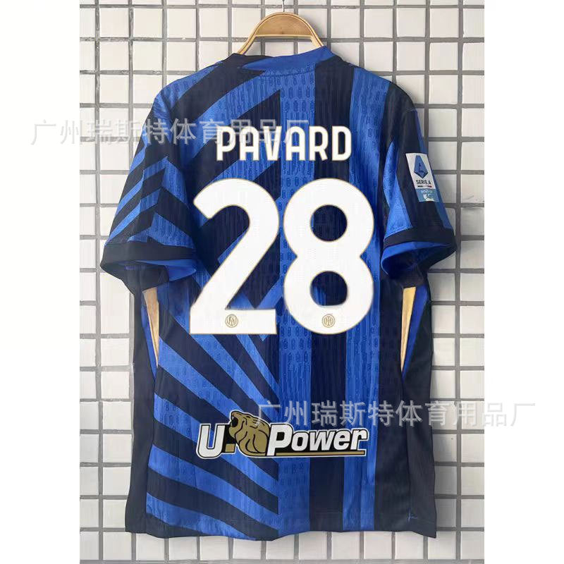 24-25 Football Jersey Inter Home & Away Football Team Jersey Lautaro Barrela Tumla Jersey