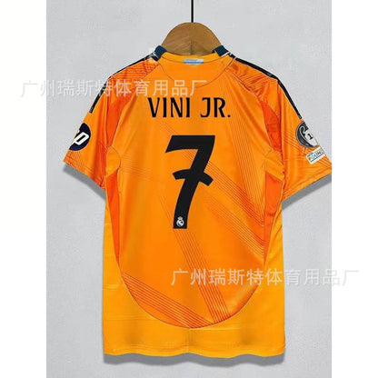 2425 Football Jersey Real Madrid Team Jersey Champions League Home & Away Vinicius Bellingham Mbappe Moddy Ridge Jersey