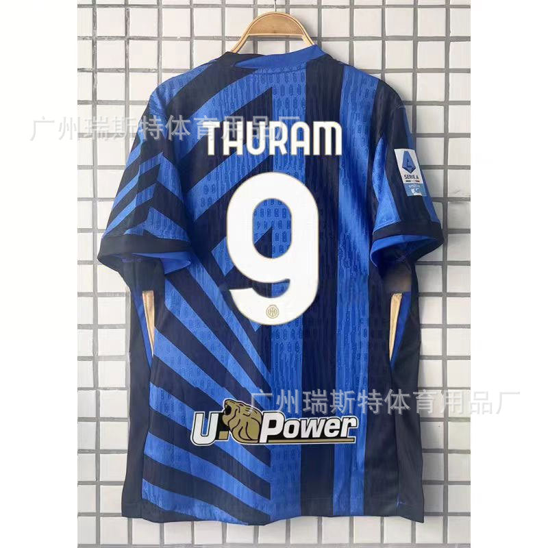 24-25 Football Jersey Inter Home & Away Football Team Jersey Lautaro Barrela Tumla Jersey