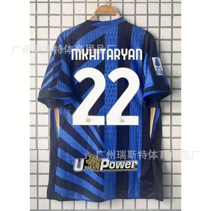 24-25 Football Jersey Inter Home & Away Football Team Jersey Lautaro Barrela Tumla Jersey