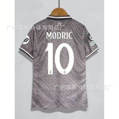 2425 Football Jersey Real Madrid Team Jersey Champions League Home & Away Vinicius Bellingham Mbappe Moddy Ridge Jersey